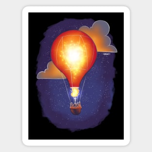 Serenity - Night Balloon Magnet
